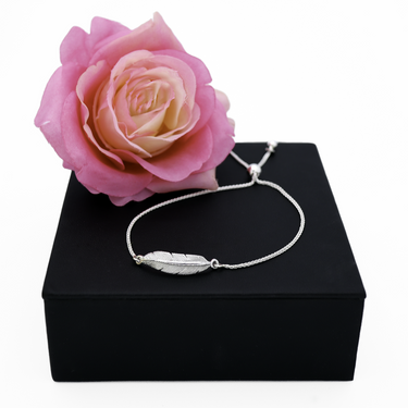Sterling Silver Soar with Joy™ Adjustable Length Bracelet
